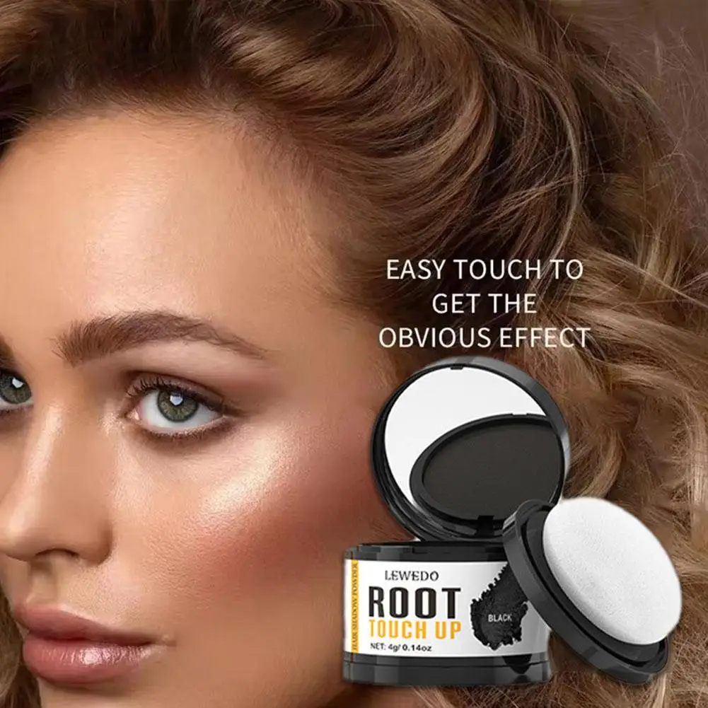 New Hair Line Powder Instantly Black Brown Root Cover Up Hair Coverag Paint Repair Fill In Hair Shadow for women and Men S8B3