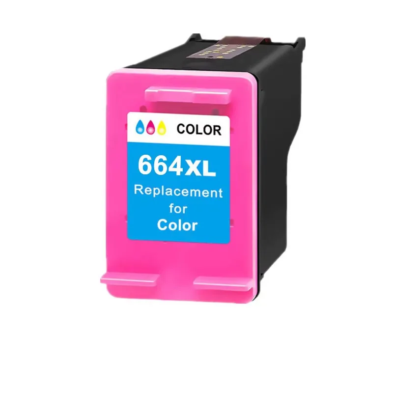 1PC 664XL Ink cartridge for HP 664 for HP664 Deskjet 1115 2135 2138 3636 3638 3635 4535 4536 4538 4675 Printer