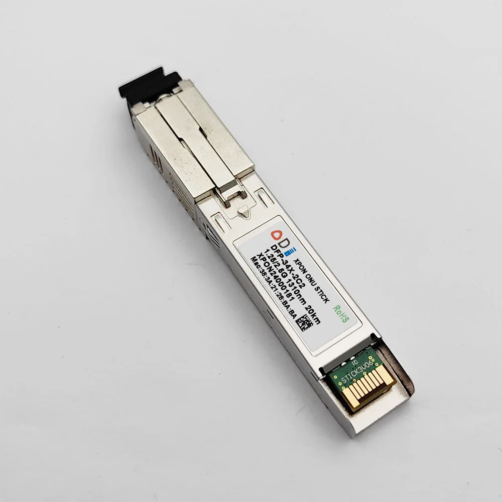 Imagem -02 - Epon Stick Sfp Gpon Onu com Mac sc 1310nm 1490nm dm Módulo Ont 20km Olt Onu Mac Xpon