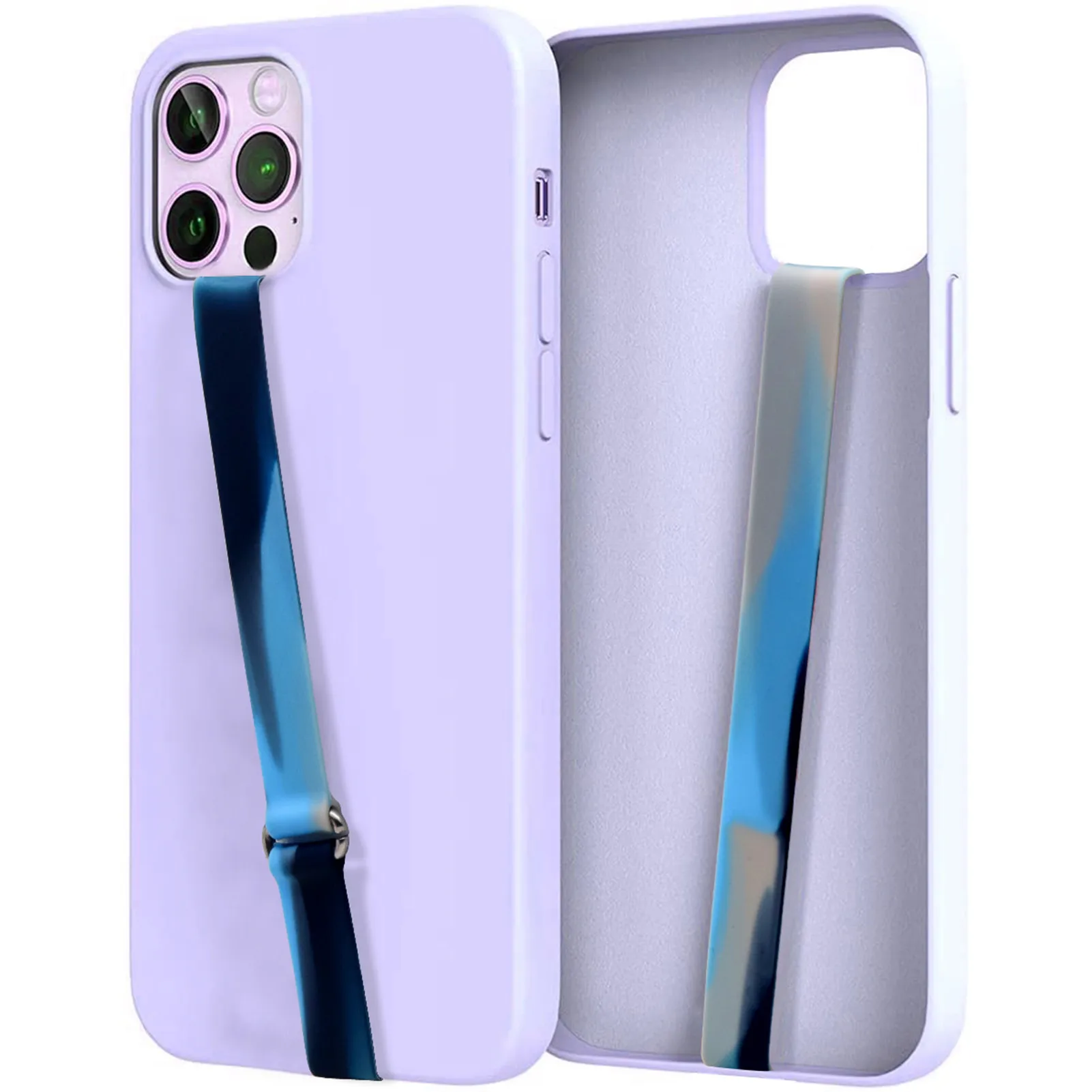 3Pcs สายคล้องเชือกซิลิโคน Grip Loop Soft สายรัดข้อมือผู้ถือยืด Slim Kickstand สำหรับ Samsung สำหรับ IPhone