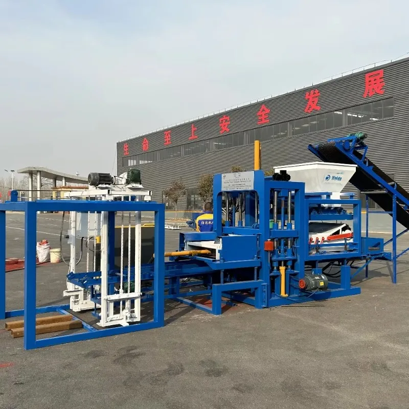 Customized \Automatic Block Making Machine Concrete Cement Hollow Brick High Efficiency Stable Performance Construction Building