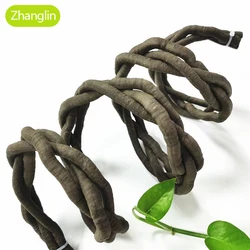 100cm artificial vine plant decoration pet climbing aquascape ivy fish tank aquascape living room outdoor wall hanging vine new