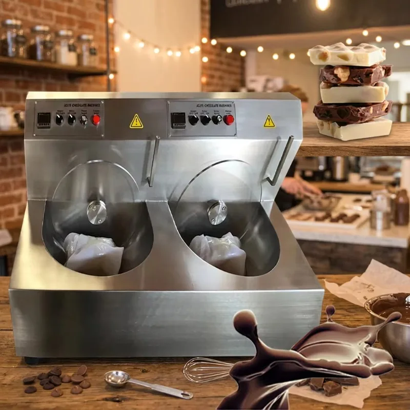 High Efficiency Automatic Constant Temperature Tempering Chocolate Melting Dispenser Machine Commercial Bakery Equipment