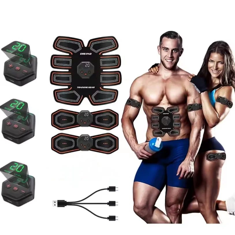 Muscle Stimulation Belt. Abdominal Exerciser. Conditioning Belt, Arms, Legs, Back Fitness Massager