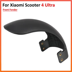 Front Fender For Xiaomi Electric Scooter 4 Ultra Mudguard Waterproof Plastic Case Replacement Parts