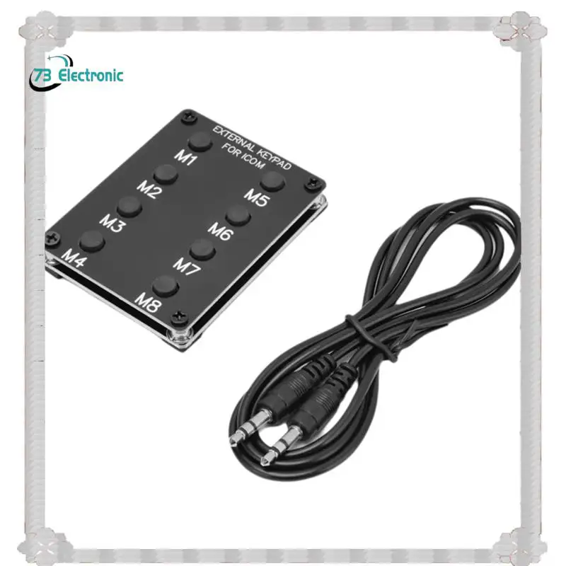 

24-часовая доставка для YAESU IC-7610 IC-705 для приемопередатчиков ICOM, радиоуправление, внешняя клавиатура, управление ярлыком клавиатуры