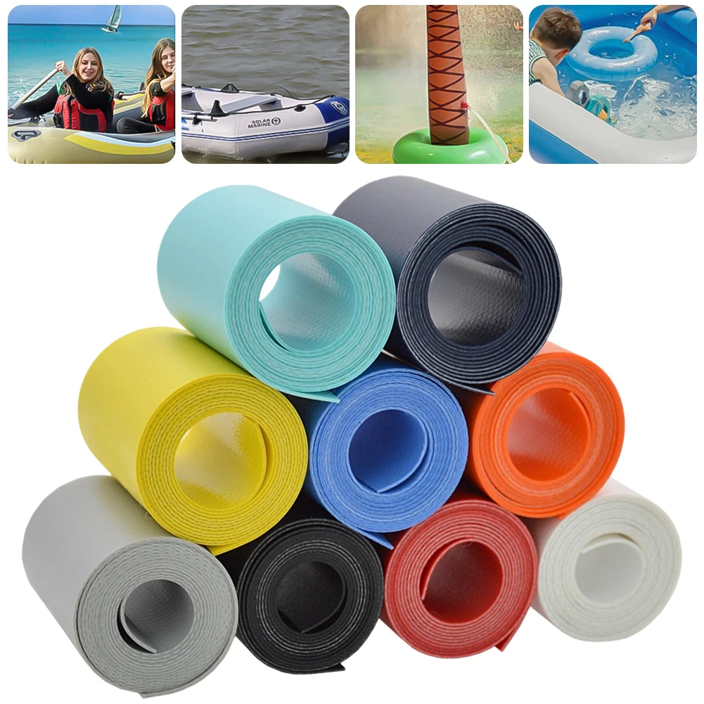 100CM Thick PVC Repair Sticker Cuttable Waterproof Patching Tape For Inflatable Boat Dinghy Rubber Toy Repair Accessory