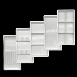 1 sztuk Dental autoklawowalne szafki tace plastikowe szuflady organizator dla dentysta lekarz chirurgiczne Dental Tray