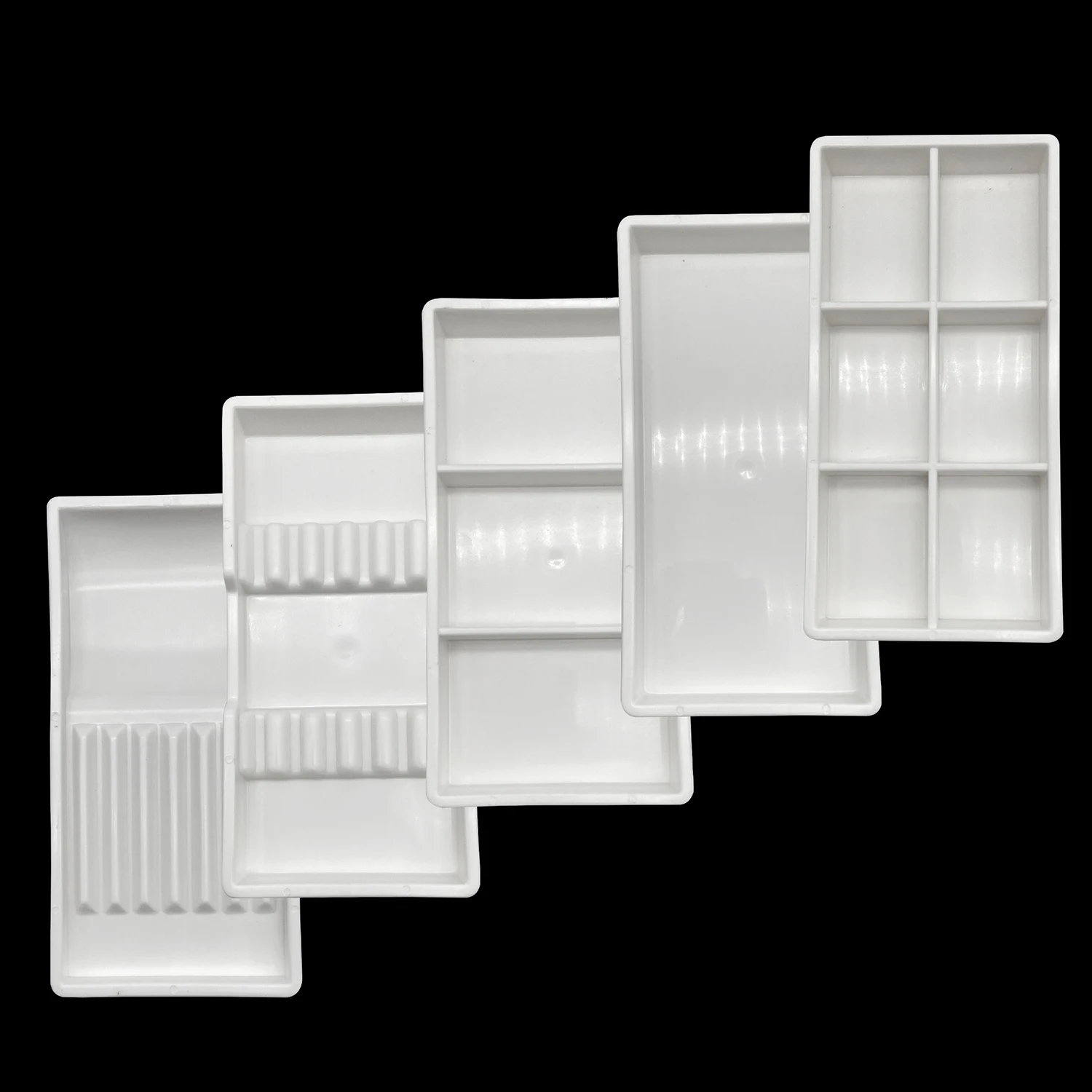 1Pcs WELLCK Dental Autoclavable Cabinet Trays Plastic Drawer Organizer for Dentist Doctor Surgical Dental Tray 9.5cm*19.5cm*2cm