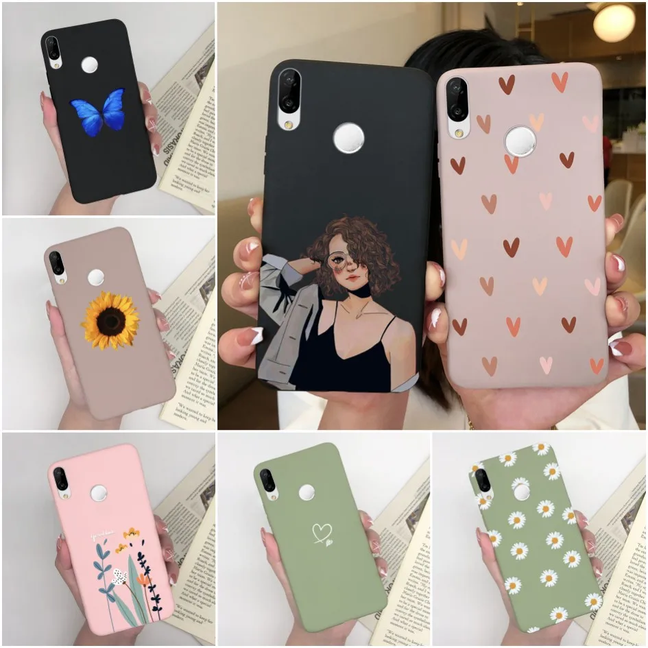 For Huawei P20 lite P30 lite Cases Cover Silicone Soft TPU Shockproof Phone Case Butterfly For Huawei P 20 lite P 30 lite Fundas