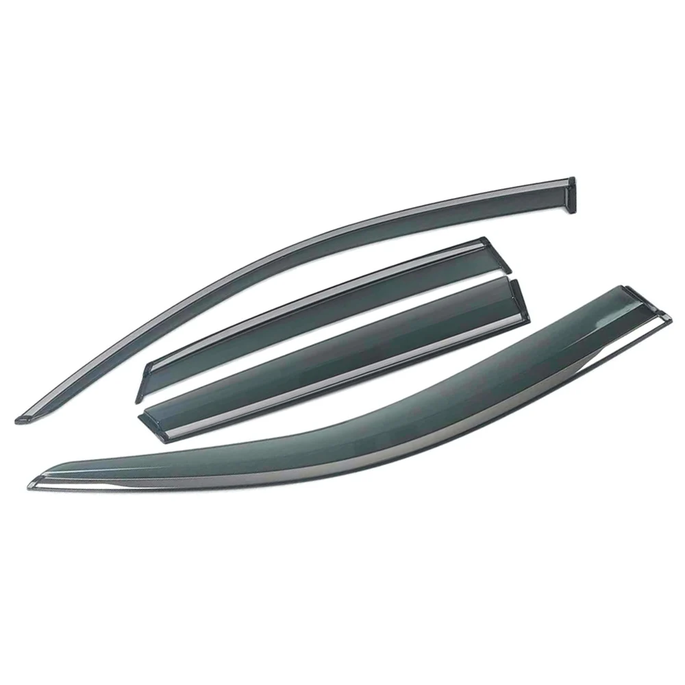 For SKODA Superb B8 B6 2008-2022 Car Window Sun Rain Shade Visors Shield Shelter Protector Cover Trim Frame Sticker