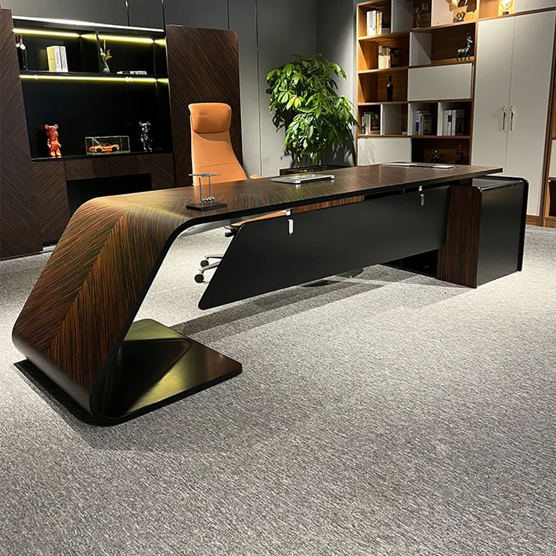 

office table desk luxury white manager desk bureau business Desk Office Chairs And Tables Furniture executive