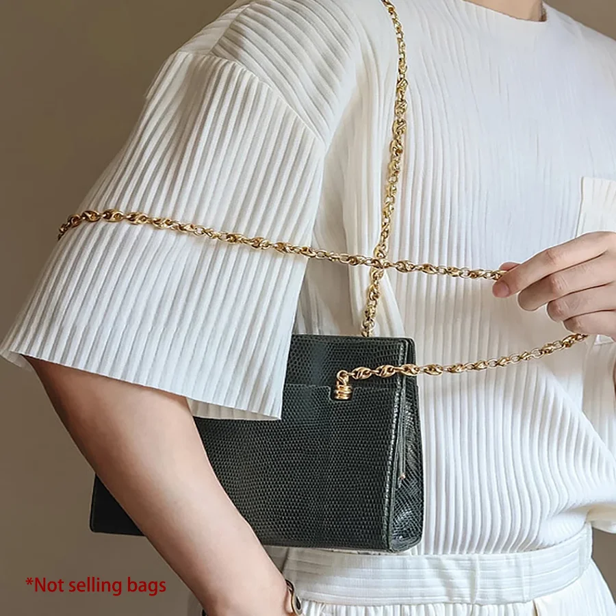 Frog Mouth Bag Chain Shoulder Strap Modification Replacement Metal Shoulder Strap Non-Fading High-End Bag Accessory 2026 New