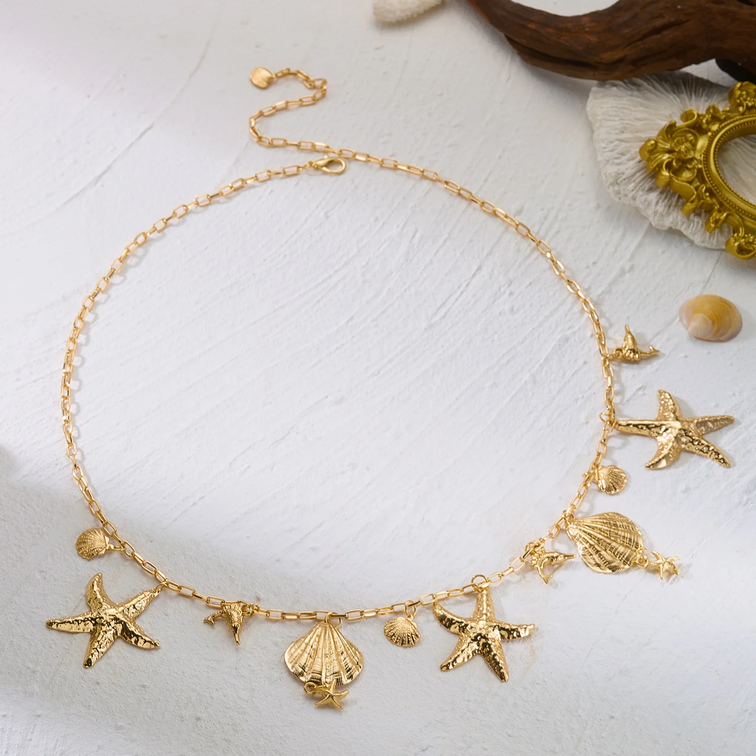 Women's Boho Beach Belly Chain, Casual Versatile Style