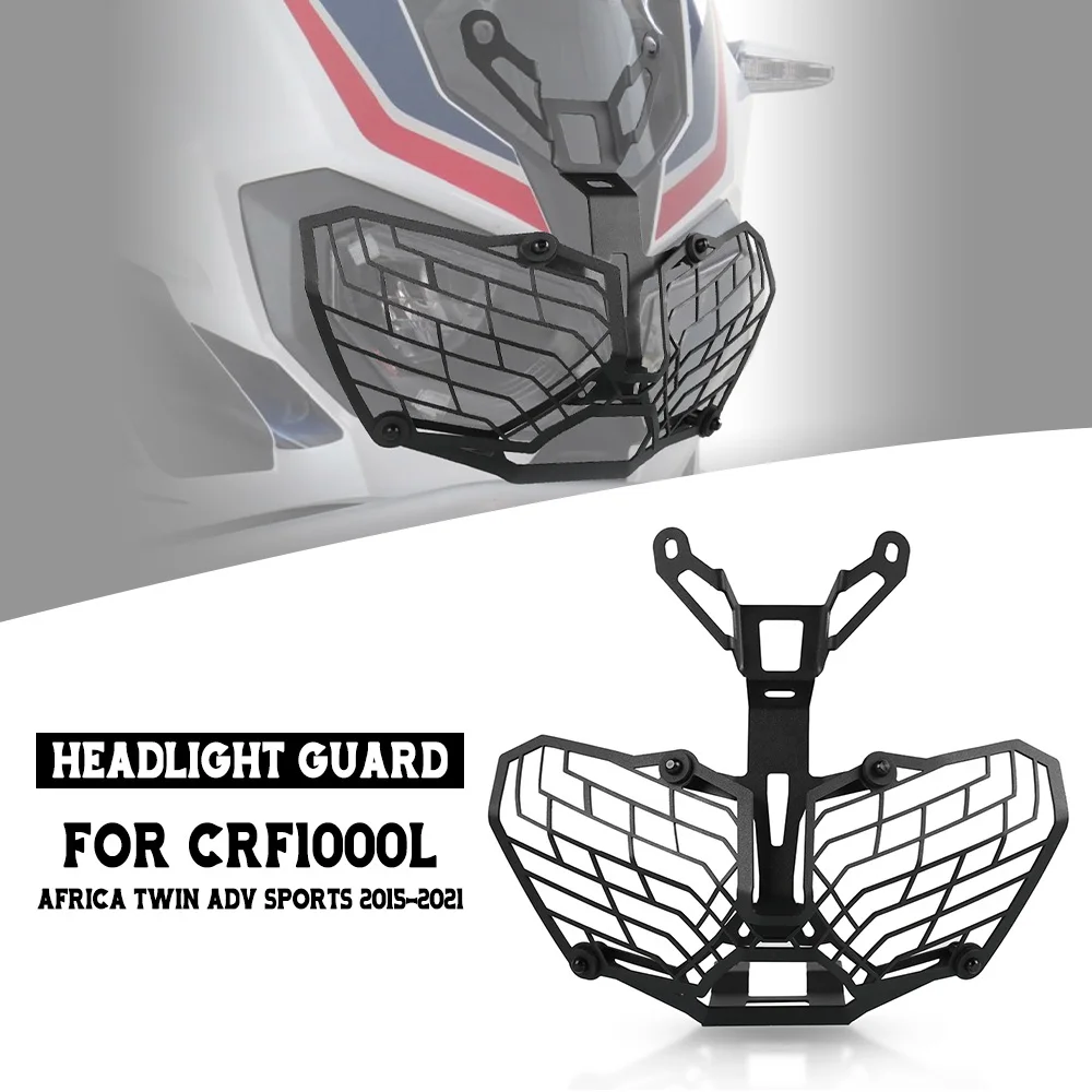 

Motorcycle For Honda CRF1000L Africa Twin ADV Sports 2015 2016 2017 2018 2019 2020 2021 Headlight Guard Protector Accessories