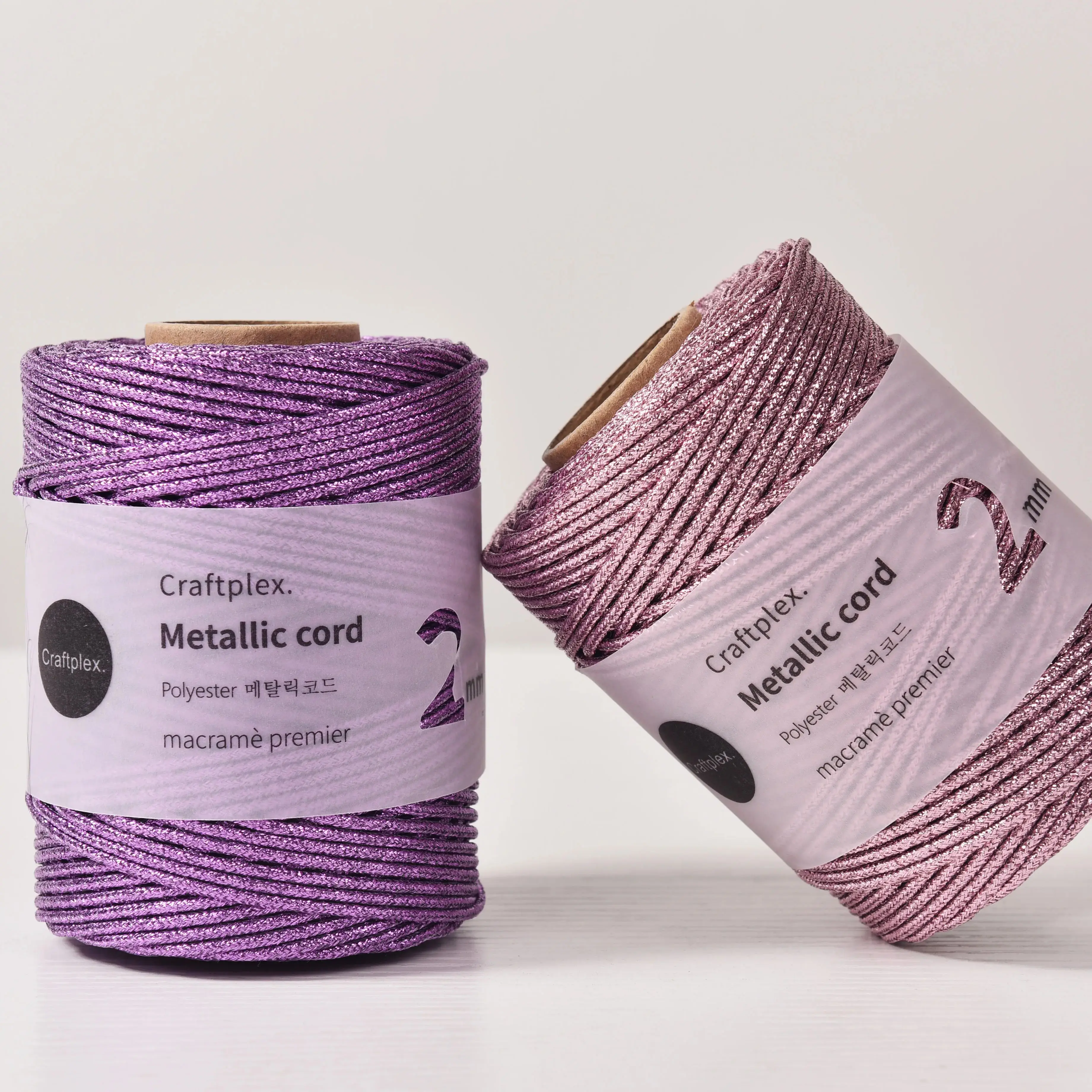 

2 мм металлический плетеный шнур, блестящая веревка в стиле макраме, пряжа люрекса для вязания сумки, необычная веревка