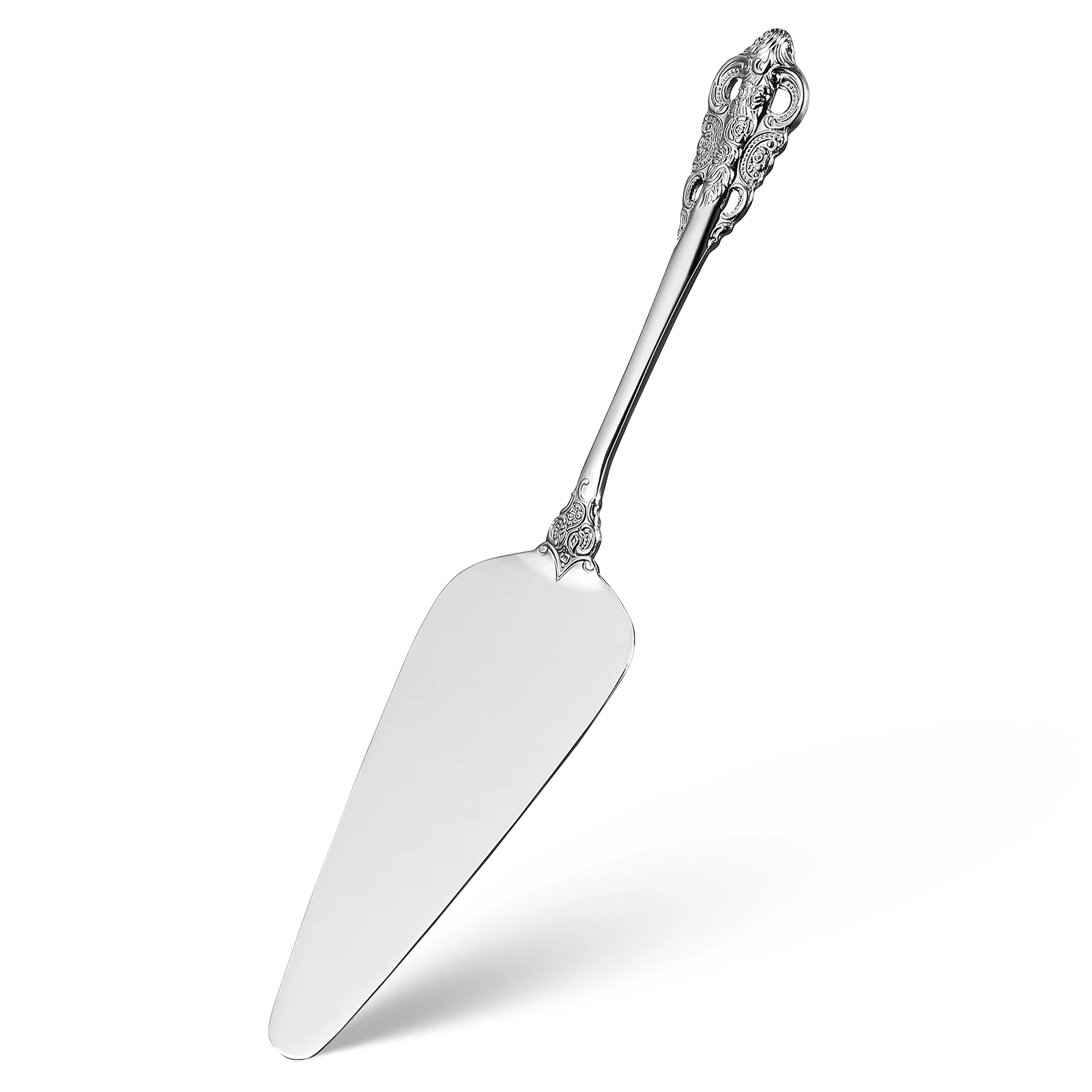 

Stainless Steel Cake Cutter Leveler Slicer for Even Slices Smooth Edges Humanized Handle Design Suitable for Wedding Birthday