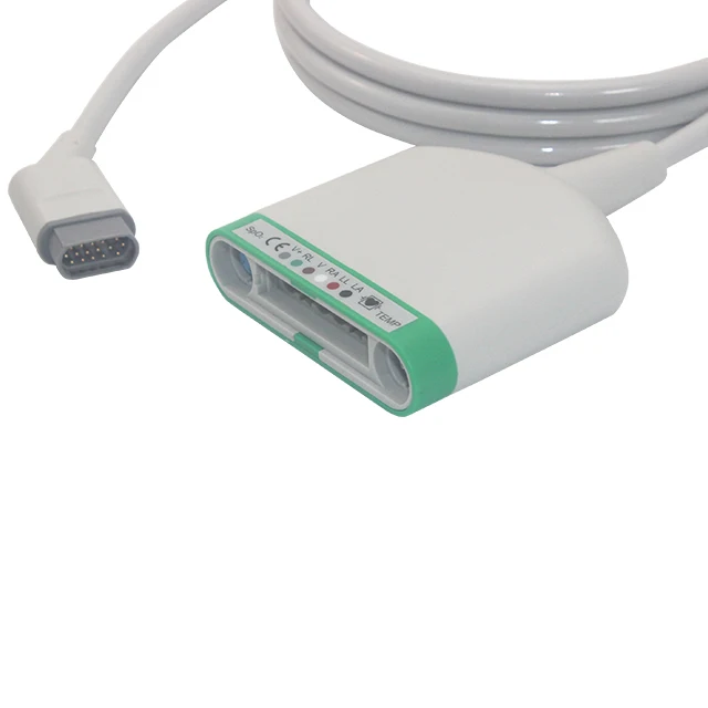 

Кабель для пациента Spo2/Temp/6-lead ECG/Resp Drager-Siemens Plus 2,5 м