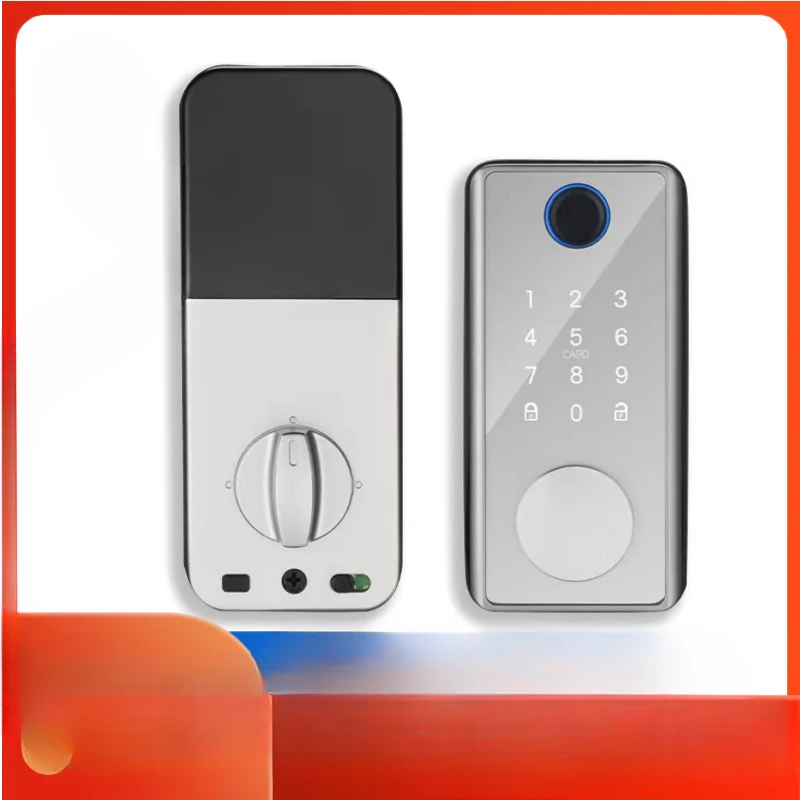 Smart dumb  fingerprint  automatic American standard , swipe card channel, warehouse password door lock