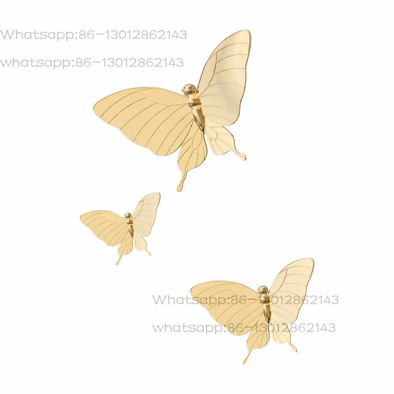 

Living room TV background wall decoration Room wall decoration Butterfly wall decoration pendant