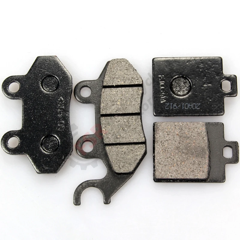 앞/뒤 브레이크 패드, SYM FIDDLE 3 4 FNX 125 JET 14 125 SYMPHONY 50 125,P/N:43105-ARB-000-A 45105-AJF-000-A,Original에 적합
