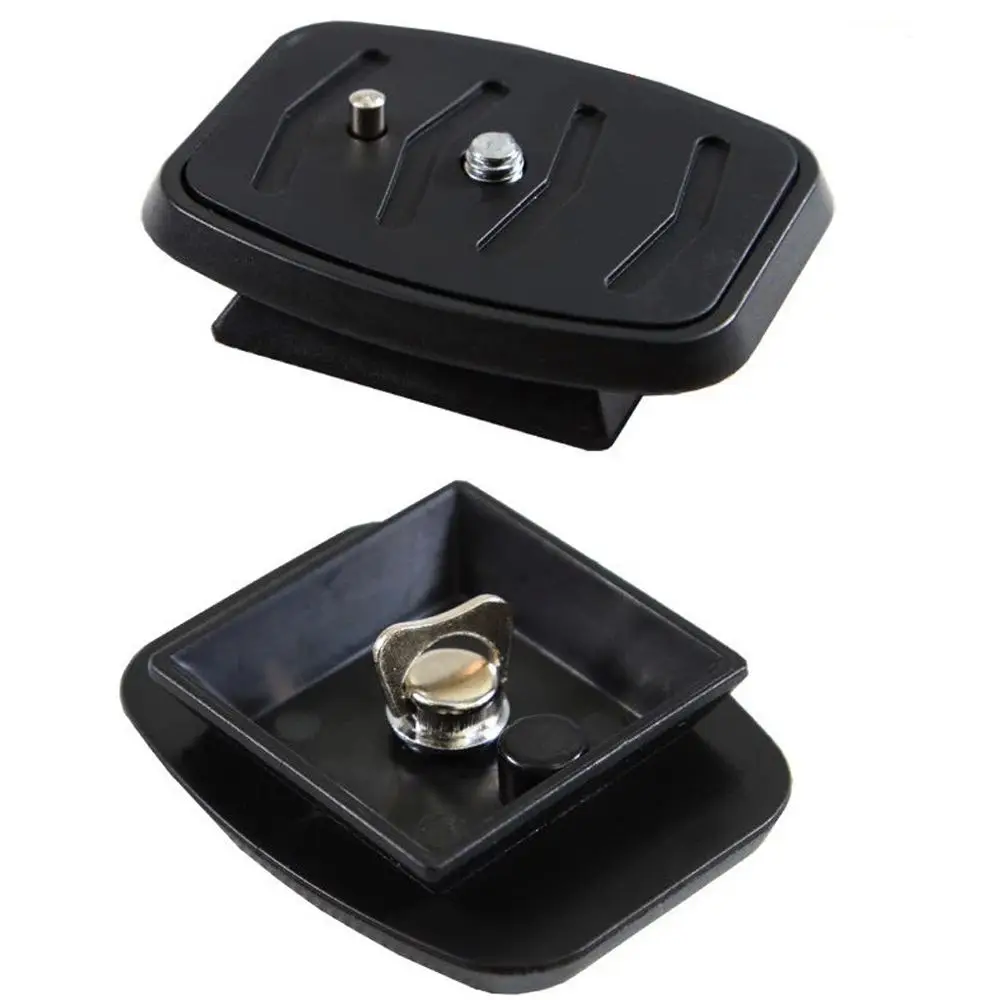 

1/4" thread 44mm Monopods Tripod Heads Adapter Camera Mounting Adapter Quick Release Plate Camera Tripod Plate