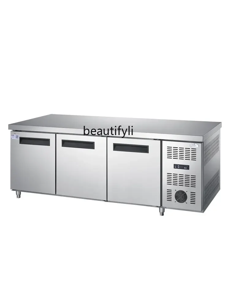 

YH Siya Workbench Strip Baking Freezer Air-Cooled Baking Tray Freeze Storage Console Horizontal