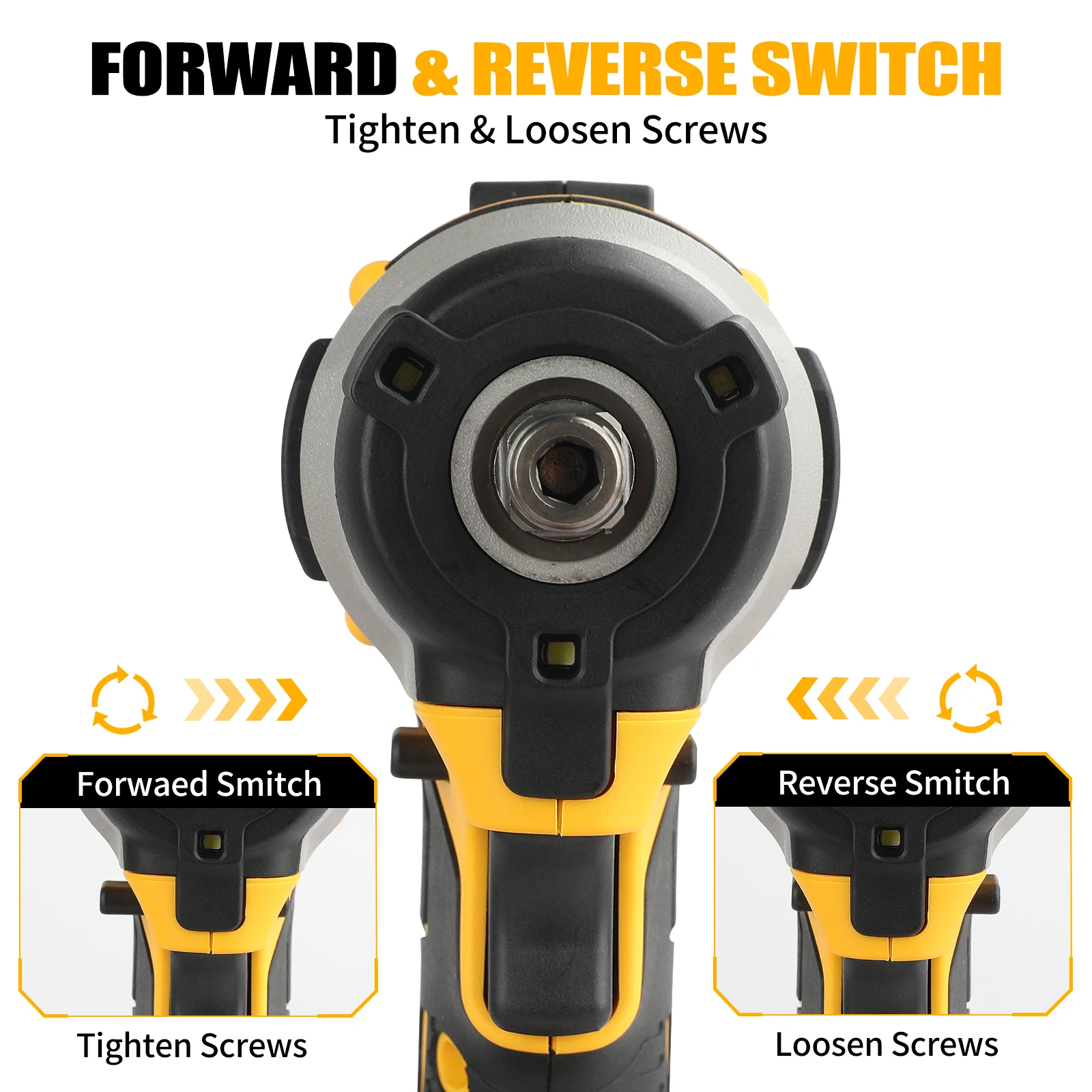 DEWALT DCD850 Brushless Cordless Electric Drill 20V Rechargeable Impact Screwdriver Multi-Function Hand Tool bare machine image 5