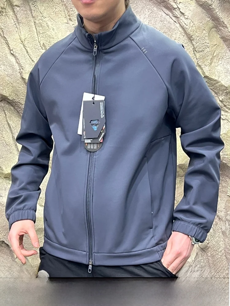 

Мужская куртка PATERNO High-End Softell: утепленная, с лазерной перфорацией подмышками, повседневная, ветрозащитная, на молнии