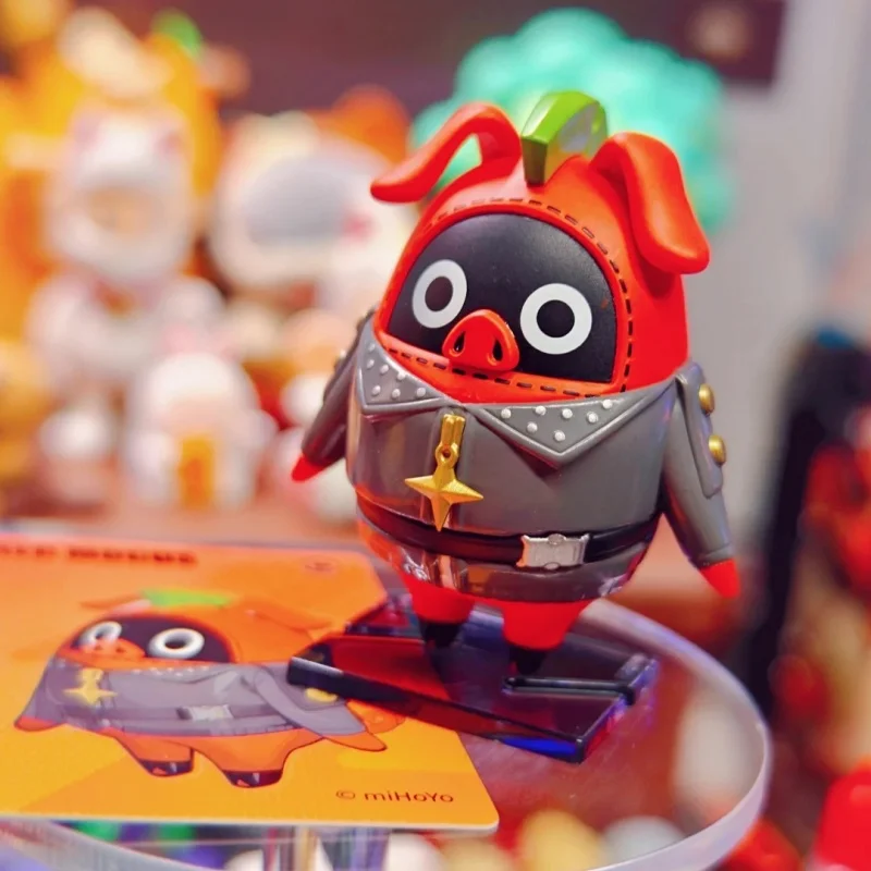 Zenless Zone Zero Bamboo Standee Series V1 Blind Box - Mystery Ornament Keychain Model Pendant Collectible Trendy Gift Toy