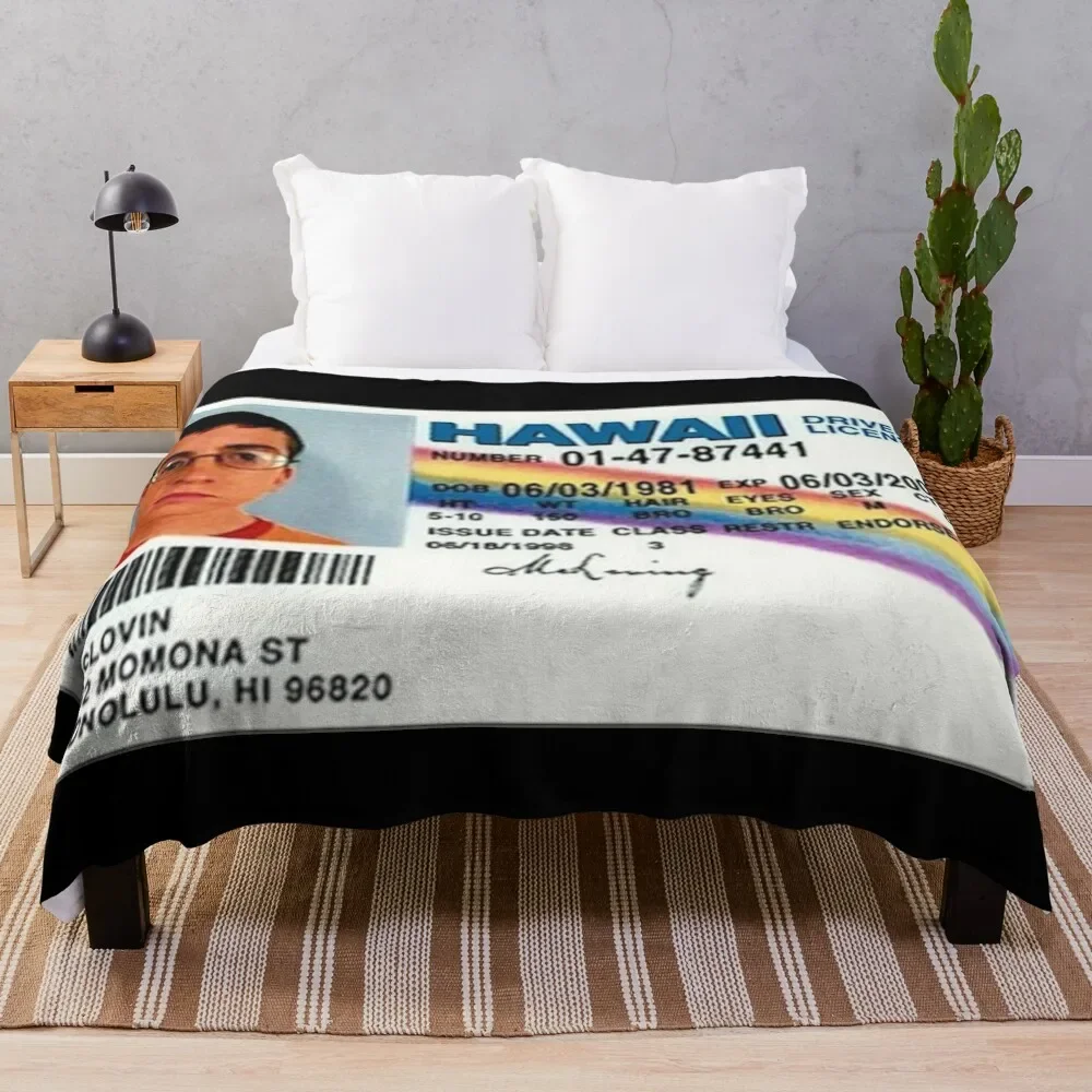 

McLOVIN Throw Blanket Outdoor Soft Blanket for Picnic Beach Camping