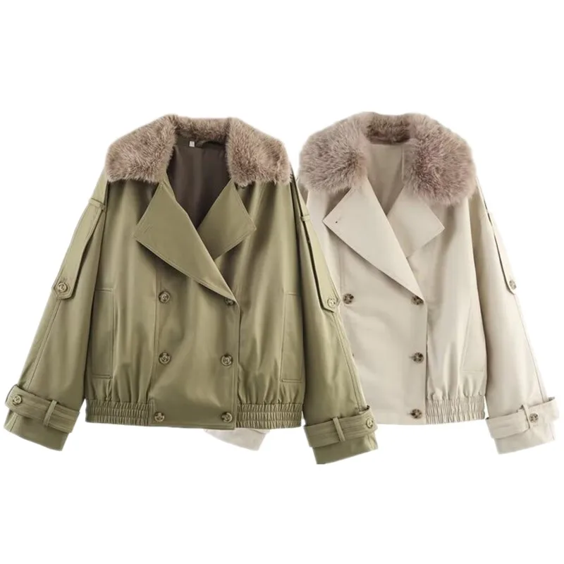 Cappotto giacca a vento da donna allentato ort impermeabile Nuovo cappotto Jaet da donna Sli casual dal design Faion autunno 2025