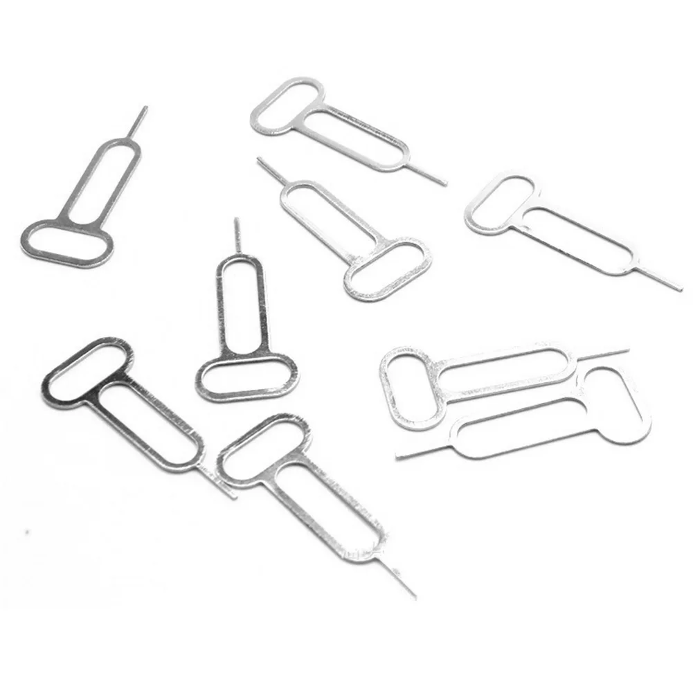 20pcs Mobile Phone Card Remover SIM Opener Pin Key Tool Convenient Needles Smart Removal Cards Tray Eject Removing Chip