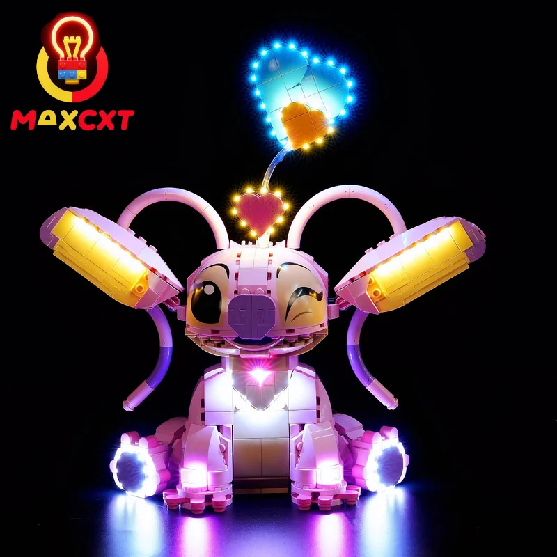 

MAXCXT LED Light Set For LEGO 43257 Angel lilo & Stitch DIY Decorative Lamp Not Include Building Blocks ﻿