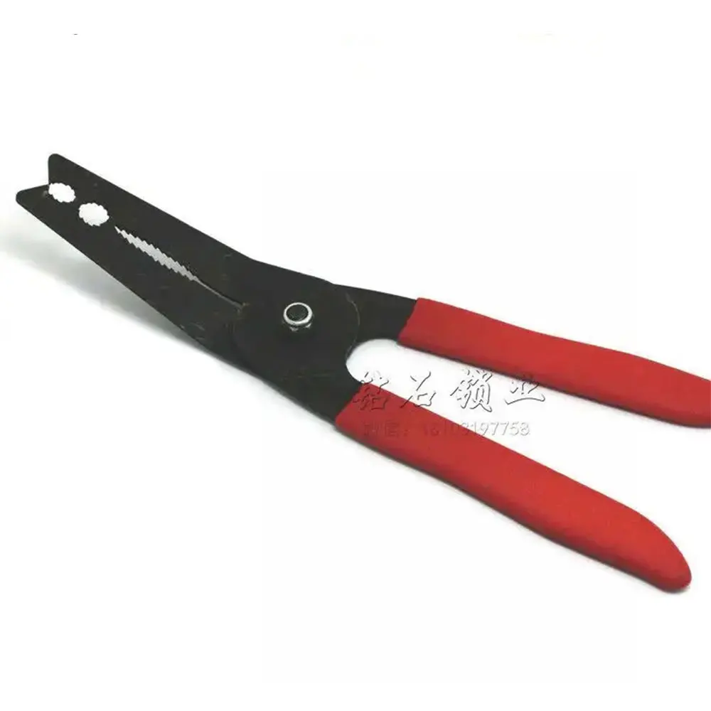 Original GOSO Locksmith supplies red pliers longer panel locksmith tool for door maintenance and installation