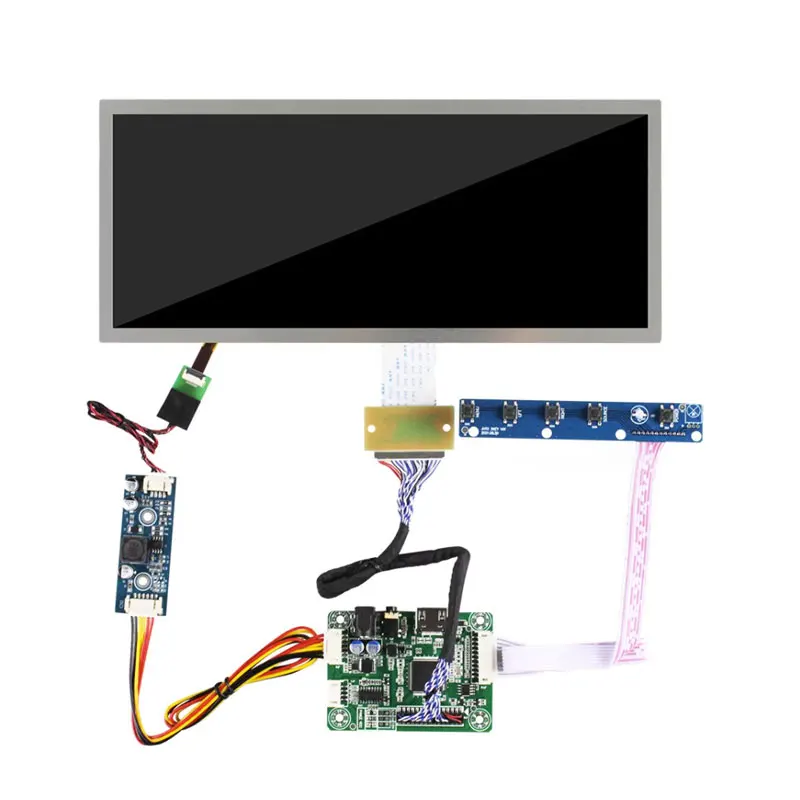 Innolux DJ103IA-03B 10.3 Inch Strip LCD Display 1920x720 LVDS LCD Panel With Driver Board For PC Display Automotive Recorder New