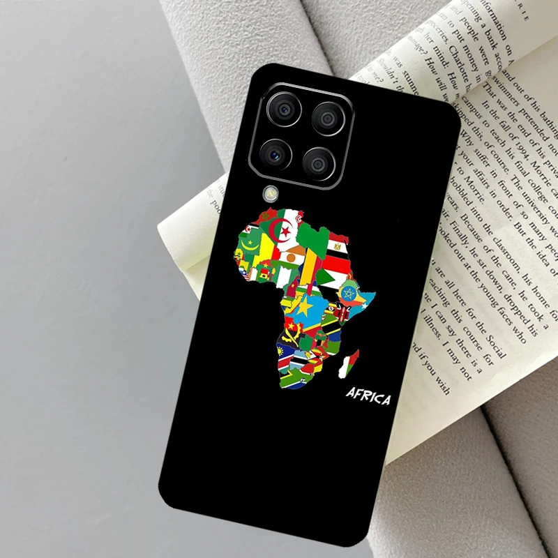 خريطة أفريقيا Geogra لسامسونج غالاكسي M06 M16 M12 M55 M15 M35 M14 M34 M54 M11 M21 M31 M13 M33 M53 M32 M52 #2