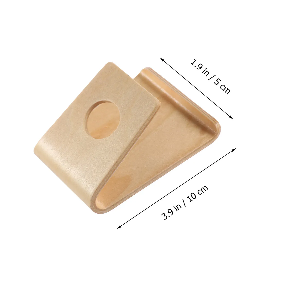 Wooden Phone Bracket Basswood Portable Mobile Stand Holder Universal Support for Phones Tablets Video Watching Desk view 5