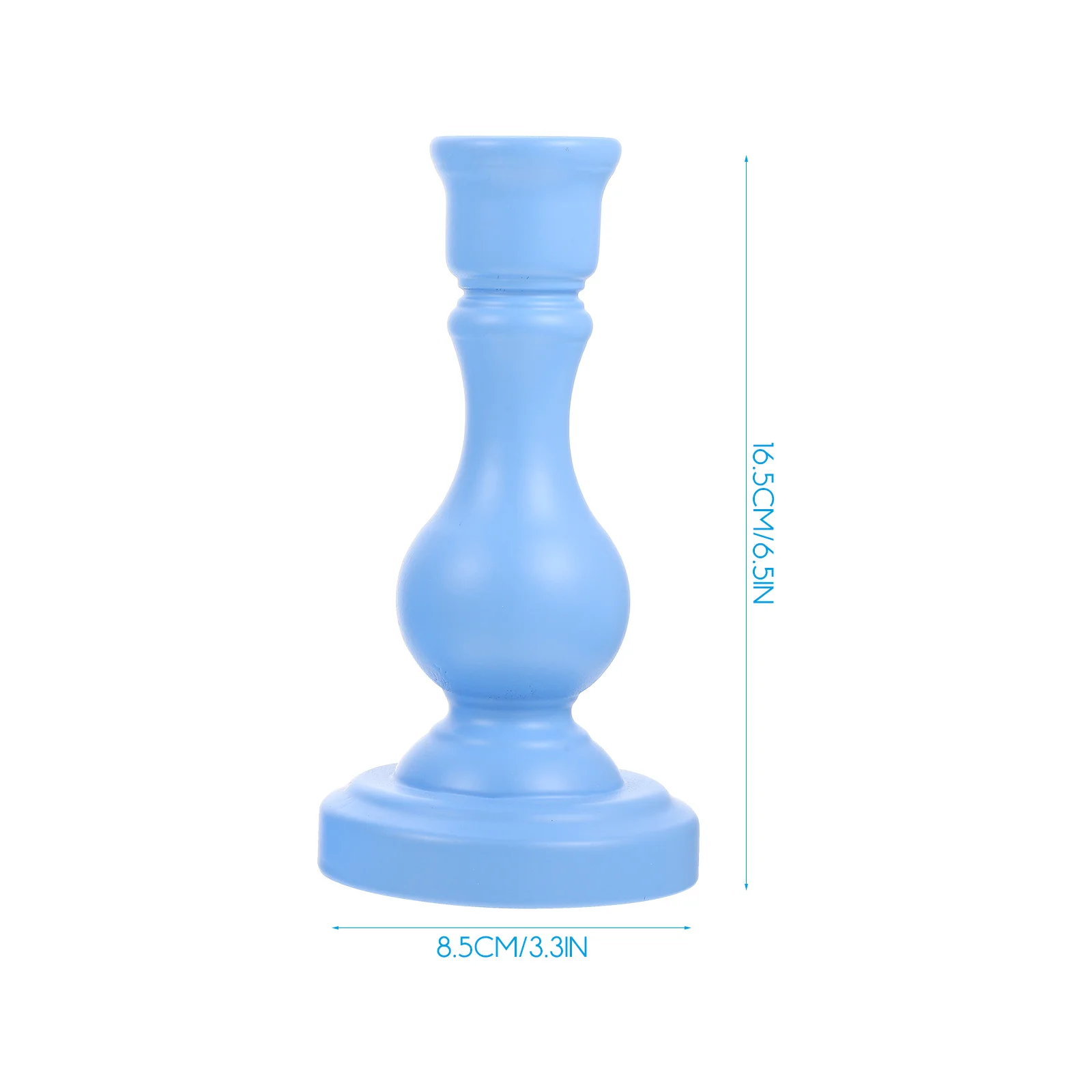 

2Pcs Decorative Candleholder Premium Material Stand Table Scene Layout Romantic Home Desktop Decor Party