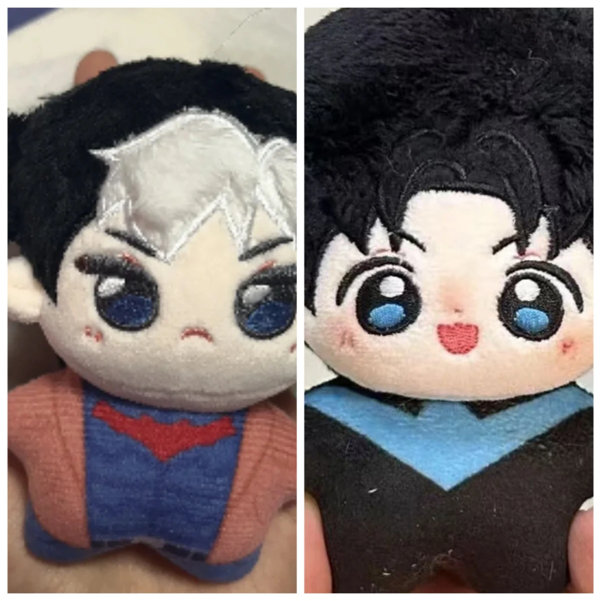 

10CM Anime Cosplay Dolls Adorable No Attributes Todd Plush Cotton Doll Body Backpack Ornaments Pendant Keychain Xmas Gifts