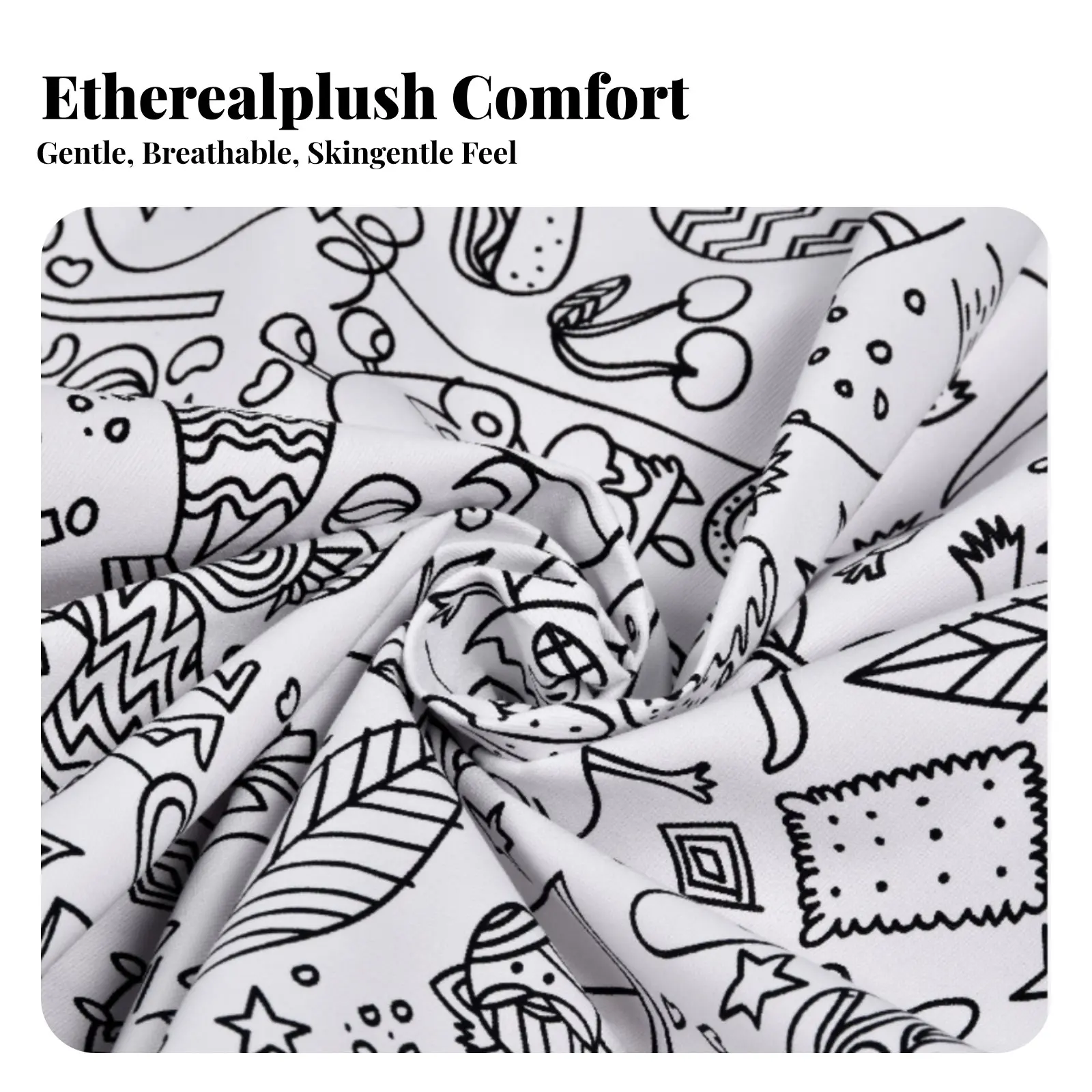 

Fold-Expandable Coloring Lounger Color-in Pattern Flipunfold Foam Lounger Soft and Comfy Removable Cleanable Cover