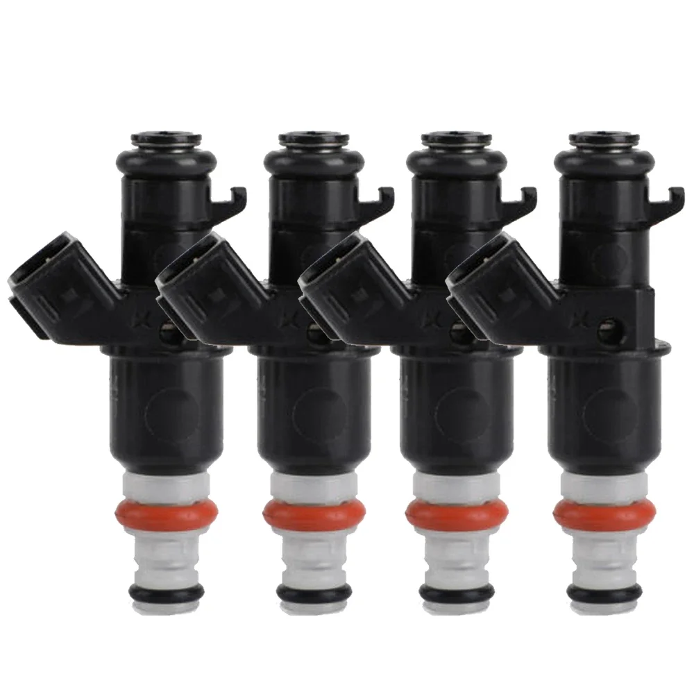 4PCS Fuel injectors OEM# 16450-RAA-A01 16450RAAA01 fit for Honda Accord CR-V Element 2004-2010 2.4L