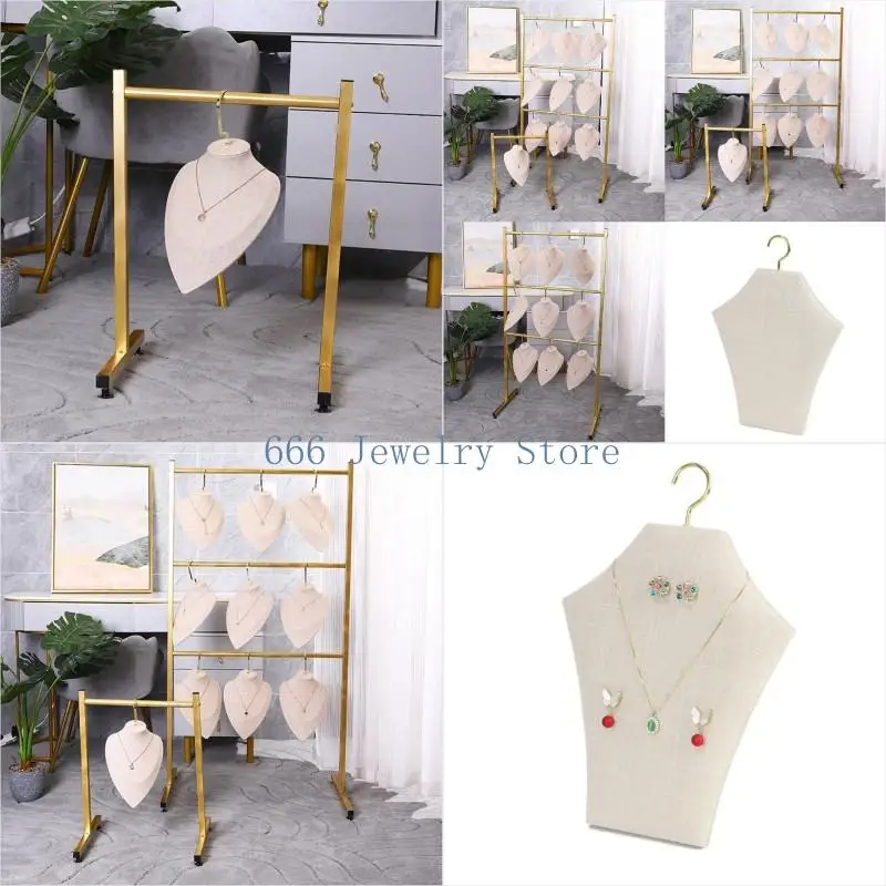 

F2TD Elegant Designs Accessory Holder and Garment Hanger Versatile Storage Solution Portable for Fashion Enthusiasts