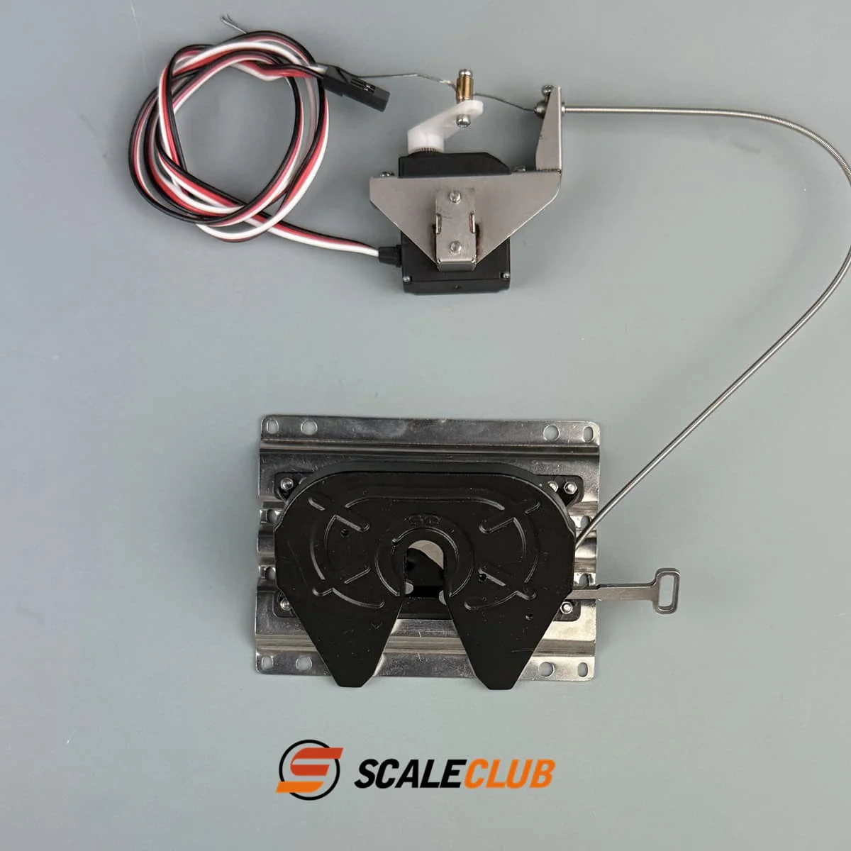 

1/14 RC Truck Metal Servo-Controlled Fifth Wheel SCALECLUB YKJSMP-TY-1 For Tamiya 1/14 RC Tractor Truck Accessories Parts