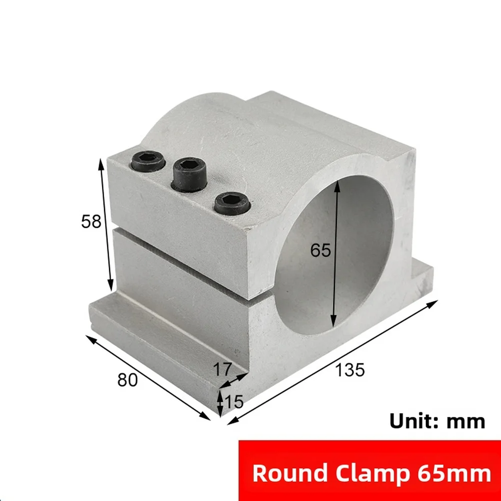Cast Aluminum Fixed Base with For Precision Clamping for Spindle Motor Mounting in CNC and Automation Workstations