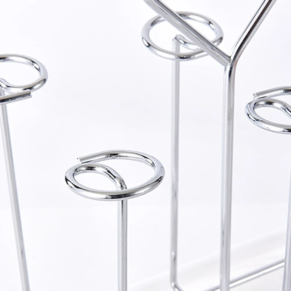 

Glass Cup Holder Rack for Mugs Drying Stand Kitchen Counter Storage Organizer Bottle Mug Display Shelf Home Decor