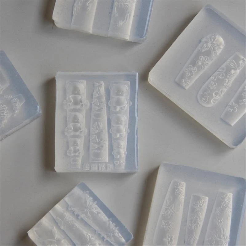 

C1FC Lovely Bear Art Mould Portable Accessory for Jewelry and Craft Supplies