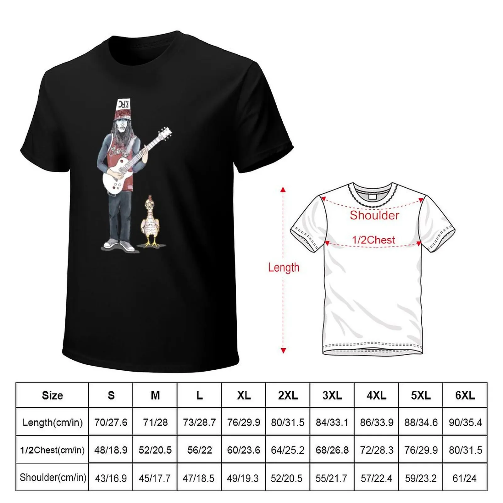 Buckethead and friend T-Shirt t shirts for man cotton funny T-Shirt