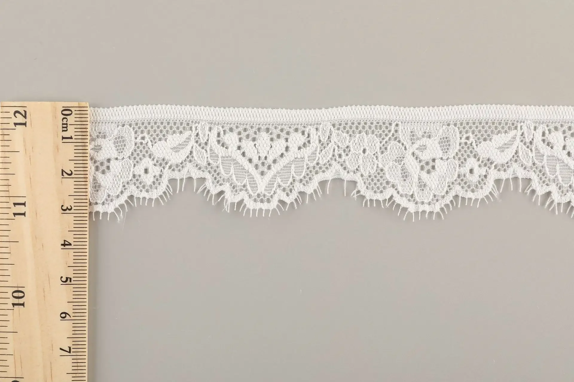 High Quality Lace Trim Wholesale Nylon Spandex Elastic Lace Edge DIY Lolita Clothing Floral Embroidery Lace Fabric No reviews ye