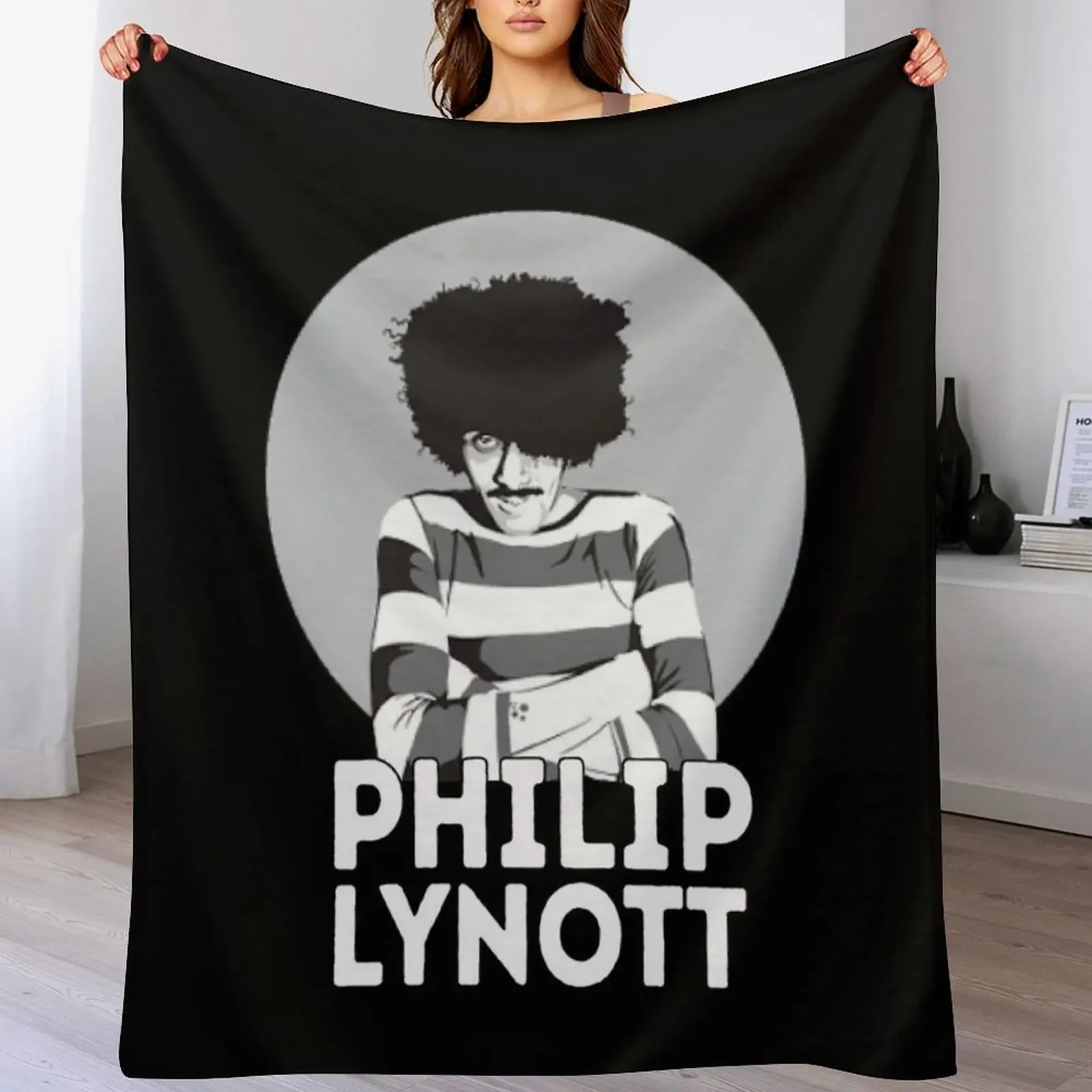 

Phil Lynott , lizzy lover Throw Blanket Decorative Sofas Warm warm winter warm for winter Blankets